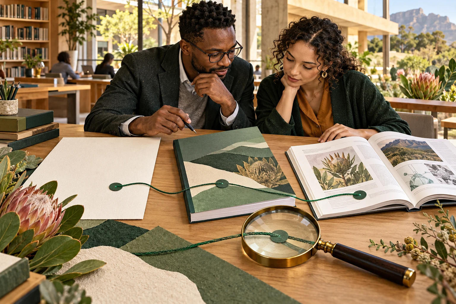 Two South African collaborators trace a presentation, proceedings volume and journal source.