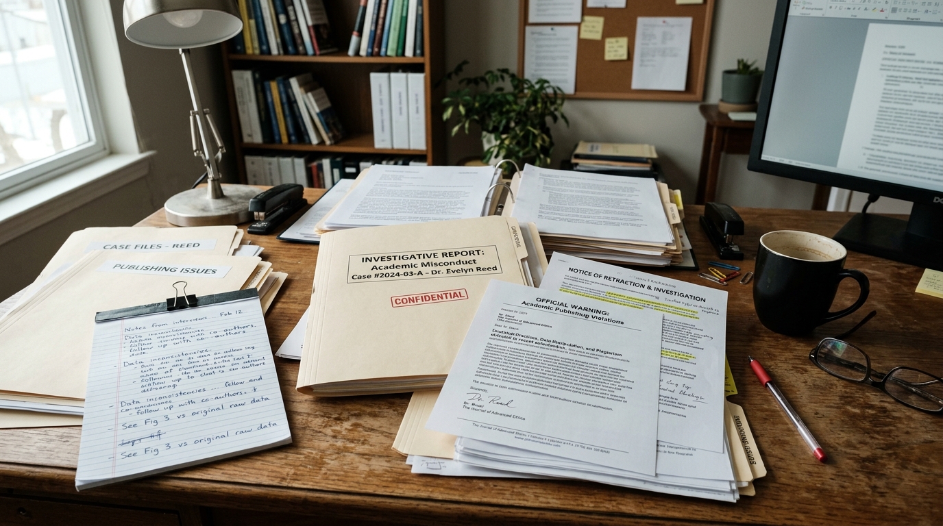 Investigative Report Files on Academic Publishing Warning Notes